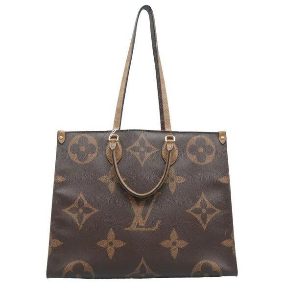 100% Authentic Louis Vuitton Onthego Brown Monogram Canvas Tote 1699-082824 - Picture 1 of 12